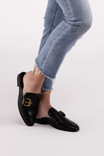 Load image into Gallery viewer, Chantal-S Buckle Backless Slides Loafer Shoes