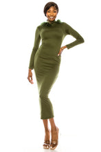 Load image into Gallery viewer, women's long dress with hoodie