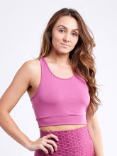 Load image into Gallery viewer, Racerback Lightweight Crop Tank Top