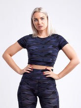 Load image into Gallery viewer, Short-Sleeve Crop Top