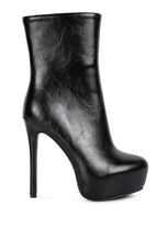 Load image into Gallery viewer, Marsha High Platform Stiletto Ankle Boot