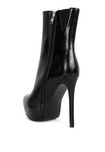 Load image into Gallery viewer, Marsha High Platform Stiletto Ankle Boot