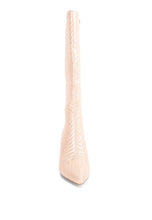 Load image into Gallery viewer, Prinkles Quilted High Italian Block Heeled Boots