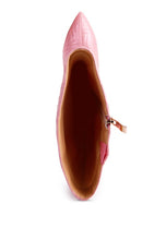 Load image into Gallery viewer, Prinkles Quilted High Italian Block Heeled Boots