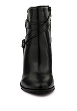 Load image into Gallery viewer, CAT-TRACK Leather Heeled Ankle Boots