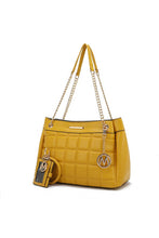Load image into Gallery viewer, MKF Collection Mabel Quilted Shoulder Bag by Mia K