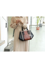 Load image into Gallery viewer, MKF Collection Daisy Croco Satchel & Wallet by Mia