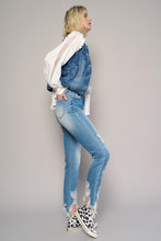 Load image into Gallery viewer, HIGH RISE CROPPED BOYFIREND JEANS WITHOUT BELT