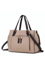 Load image into Gallery viewer, MKF Elise Color-block Satchel Bag by Mia k