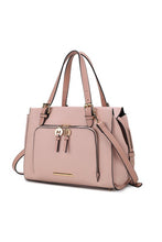 Load image into Gallery viewer, MKF Elise Color-block Satchel Bag by Mia k