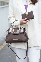 Load image into Gallery viewer, MKF Geny Faux-Snake Shoulder Bag with Wallet Mia K