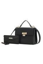 Load image into Gallery viewer, MKF Hadley Satchel Bag with Wristlet by Mia K