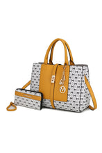 Load image into Gallery viewer, MKF Yuliana Circular Print Satchel with Wallet Mia