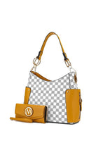 Load image into Gallery viewer, MKF Penelope Circular Print Shoulder and Wallet