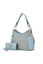 Load image into Gallery viewer, MKF Penelope Circular Print Shoulder and Wallet