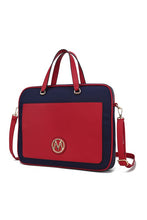 Load image into Gallery viewer, MKF Nina vegan leather Laptop Case by Mia K