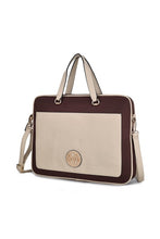 Load image into Gallery viewer, MKF Nina vegan leather Laptop Case by Mia K