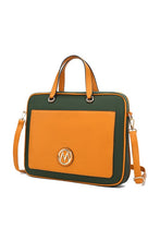 Load image into Gallery viewer, MKF Nina vegan leather Laptop Case by Mia K
