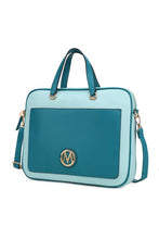 Load image into Gallery viewer, MKF Nina vegan leather Laptop Case by Mia K