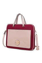Load image into Gallery viewer, MKF Nina vegan leather Laptop Case by Mia K