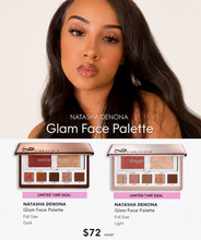 Load image into Gallery viewer, ND002- Natasha Denona Glam Face Palette - Light MSRP $72 w/free brush set