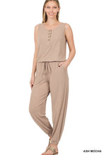 Load image into Gallery viewer, Sleeveless Jogger Jumpsuit
