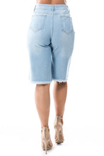 Load image into Gallery viewer, WOMEN FASHION DENIM SHORT
