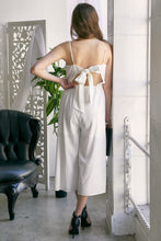 Load image into Gallery viewer, Cutout Bow Detail Jumpsuit
