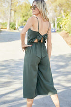 Load image into Gallery viewer, Cutout Bow Detail Jumpsuit
