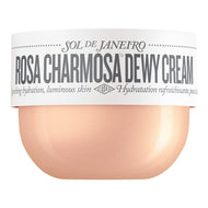 Sol De Janeiro Rosa Charmosa Dewy Body Cream Rosewater Crystal Peptides 8 oz