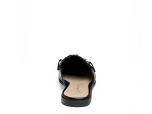 Load image into Gallery viewer, BEGONIA BUCKLED FAUX LEATHER CROC MULES
