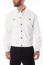 Load image into Gallery viewer, Men&#39;s White Denim Jacket
