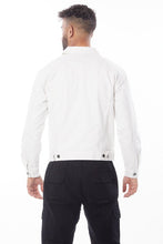 Load image into Gallery viewer, Men&#39;s White Denim Jacket
