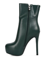 Load image into Gallery viewer, Marsha High Platform Stiletto Ankle Boot
