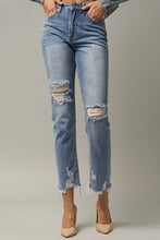 Load image into Gallery viewer, HIGH RISE PREMIUM STRAIGHT JEANS
