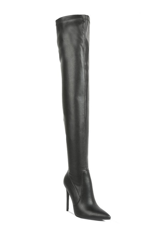 Gush Over Knee High Heel Boots