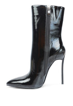 Load image into Gallery viewer, Mercury Patent High Heeled Ankle Boot
