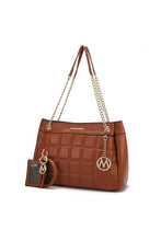 Load image into Gallery viewer, MKF Collection Mabel Quilted Shoulder Bag by Mia K
