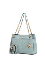 Load image into Gallery viewer, MKF Collection Mabel Quilted Shoulder Bag by Mia K
