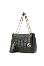 Load image into Gallery viewer, MKF Collection Mabel Quilted Shoulder Bag by Mia K
