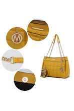 Load image into Gallery viewer, MKF Collection Mabel Quilted Shoulder Bag by Mia K
