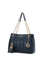 Load image into Gallery viewer, MKF Collection Mabel Quilted Shoulder Bag by Mia K
