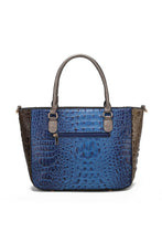 Load image into Gallery viewer, MKF Collection Faux Crocodile-Embossed Satchel Bag
