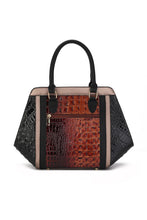 Load image into Gallery viewer, MKF Collection Daisy Croco Satchel &amp; Wallet by Mia
