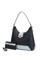 Load image into Gallery viewer, MKF Collection Graciela Color-Block Hobo by Mia k
