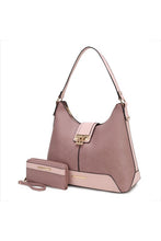 Load image into Gallery viewer, MKF Collection Graciela Color-Block Hobo by Mia k
