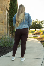 Load image into Gallery viewer, FULL LENGTH  Brown Solid Leggings
