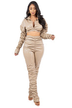 Load image into Gallery viewer, SEXY PU LEATHER 2PC PANTS SET
