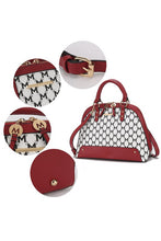 Load image into Gallery viewer, MKF Frida Satchel bag with matching Wallet by Mia
