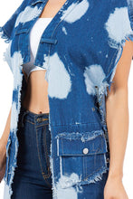 Load image into Gallery viewer, WOMEN FASHION DENIM VEST
